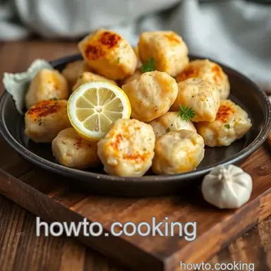 Ultimate Easy Sautéed Chicken Bites with Lemon & Garlic to Brighten Your Dinner Recipe Card