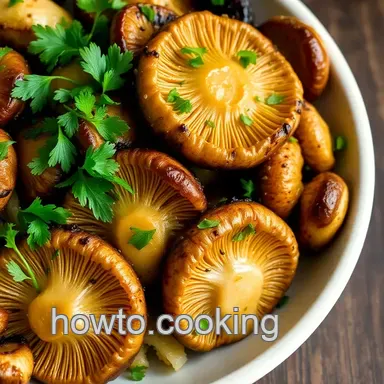 Easy & Juicy Sautéed Lion's Mane Mushrooms: Flavorful Delight: My Fail-Proof Herb Glazed Method Recipe Card