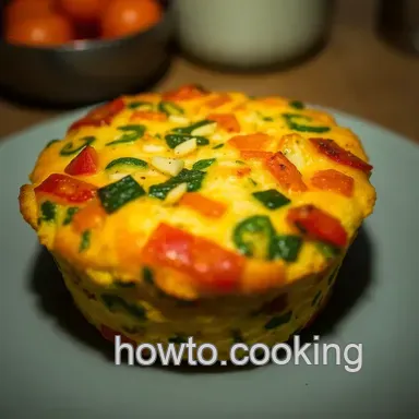 Easy & Savory Frittata Muffin Recipe: A Delicious Breakfast Twist Recipe Card