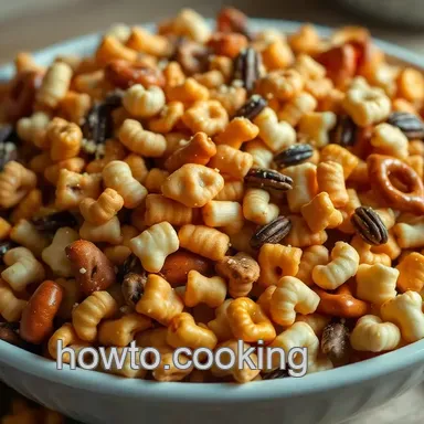 Savory Furikake Chex Mix: A Crunchy Japanese-Inspired Snack