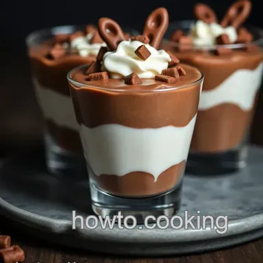 How to Make Scooby-Doo Shot Glass Treats: 5 Delicious Layers! Recipe Card