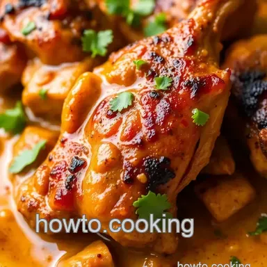 Sear Chicken with Spicy Amarillo Sauce Recipe Card