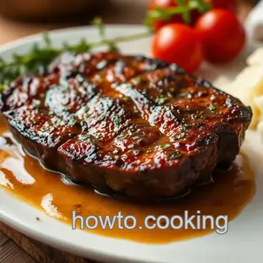 How to Sear Striploin Steak - Juicy & Flavorful: Indulge in Tenderness