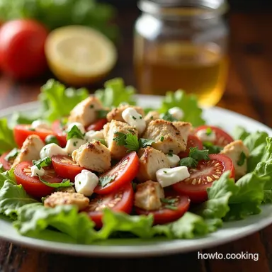 The Best greek yogurt chicken salad recipe Creamy HighProtein No Mayo Recipe Card