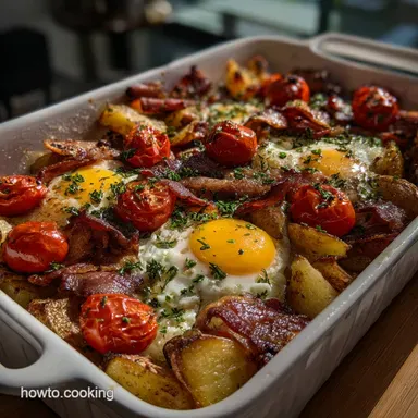 Sheet Pan Breakfast: Staggered Roasting Recipe Card