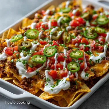 Sheet Pan Nachos Ready in 30 Min Recipe Card