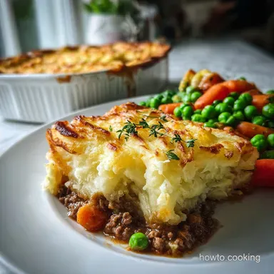 Shepherds Pie Recipe: Oven-Only Creamy Recipe Card