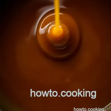 Silky Smooth Salted Caramel Sauce (Foolproof!) presentation