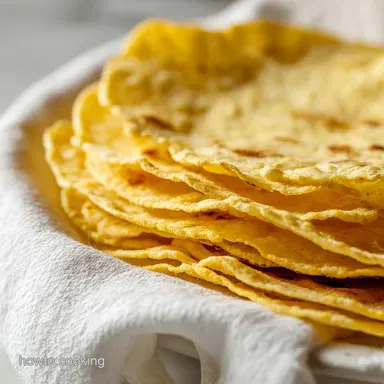 Corn Tortillas: Soft, Pliable Recipe Made From Scratch Recipe Card