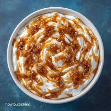 French Onion Dip with Greek Yogurt