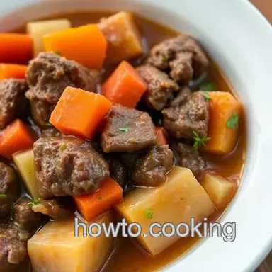 Slow Cooked Beef Stew: Comfort in Every Bite
