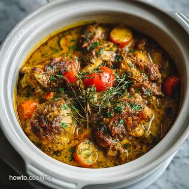 Best Slow Cooker Chicken Casserole: Oven-Only Recipe Card