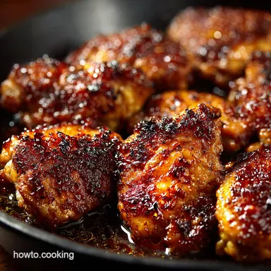 Easy Slow Cooker Honey Garlic Chicken Proper Comfort Food Recipe Card