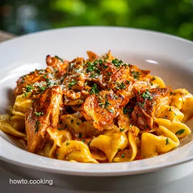 Slow Cooker Olive Garden Chicken Pasta for 6