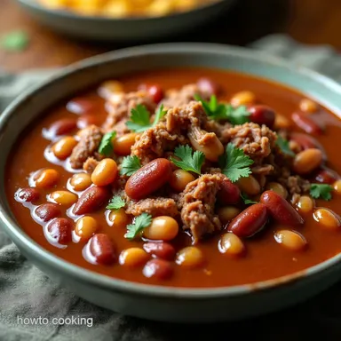 Hearty Slow Cooker Pinto Beans with Beef and Green Chile