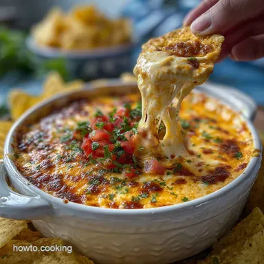 Smoked Queso Dip: Creamy and Velvety with Aged Cheddar Recipe Card