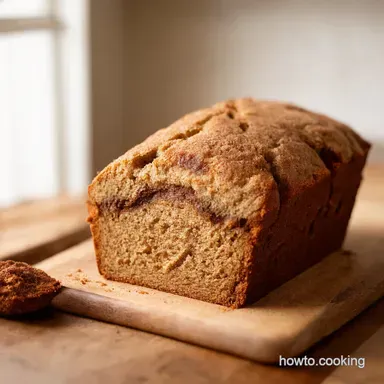 Snickerdoodle Banana Bread Recipe A Cinnamon Swirl Dream Recipe Card