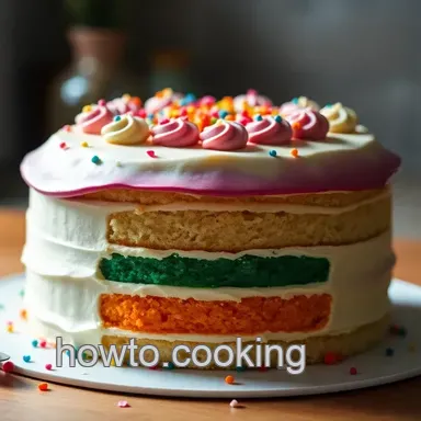 Colorful Sonic Cake Ideas: Celebrate with a Rainbow Layer Cake!