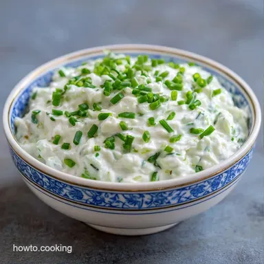 Sour Cream Onion Dip in 5 Minutes Recipe Card