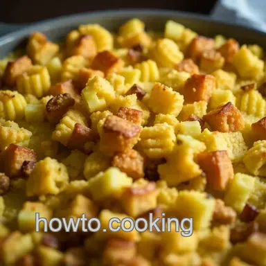 Southern Comfort: My Best Cornbread Stuffing Recipe Ever! Recipe Card