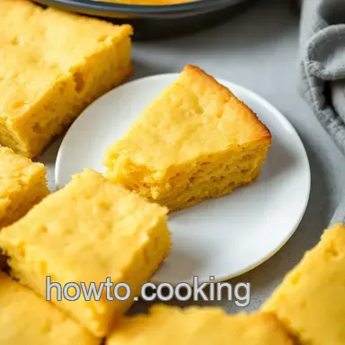 Southern Comfort: My Go-To Homemade Cornbread Recipe Card