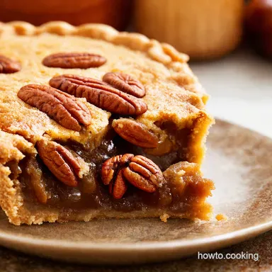 Pecan Pie, No Corn Syrup? My Southern Secret! Recipe Card