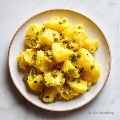 Southern Potato Salad for 8 Servings Recipe Card