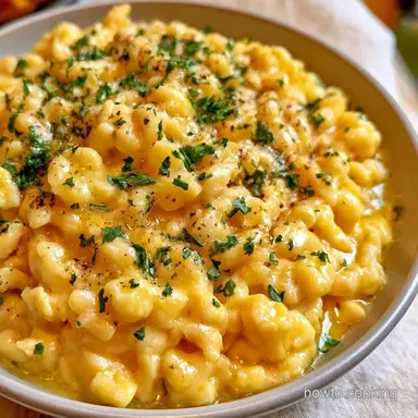 Spaetzle with Lemon Sauce for 4 Servings
