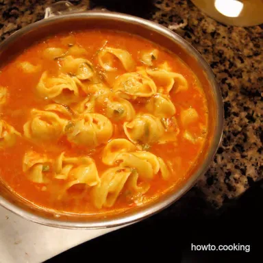 Speedy Tortellini Soup Ready in 20 Easy Recipe Recipe Card