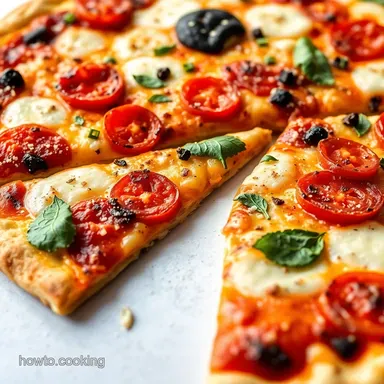 Speedy Flatbread Pizza Recipe: From Fridge to Feast! Recipe Card