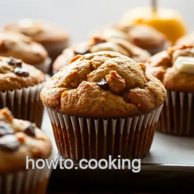 Spiced Applesauce Muffins: Easy Autumn Baking Recipe Card