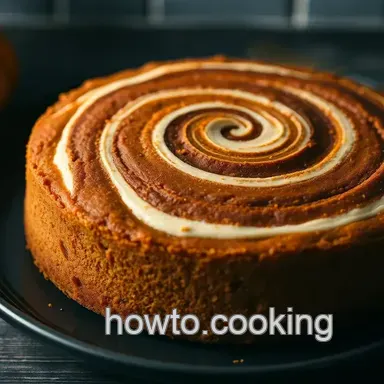 Spiced Pumpkin Cake Recipe: Cream Cheese Swirl Perfection!