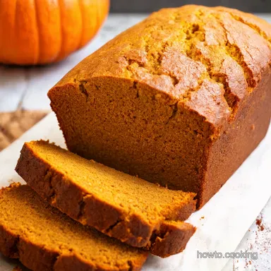 My Spiced Pumpkin Bread Loaf Recipe Autumn Baking Bliss Recipe Card