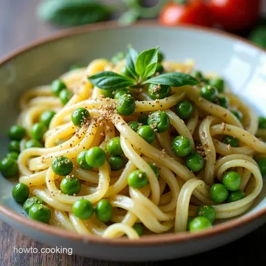 Easy Spring Pea Pasta Recipe A Primavera Delight