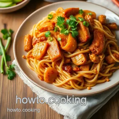 How to Make Quick & Flavorful Chicken Chow Mein: A Stir-Fry Secret Recipe Card