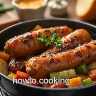 Delicious Stove Cooked Brats with Sautéed Veggies: A Hearty Weeknight Meal