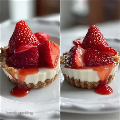 Strawberry Cheesecake Bites in 20 Minutes