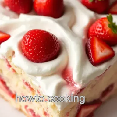 Strawberry Earthquake Cake: 7 Delicious Reasons to Indulge Recipe Card