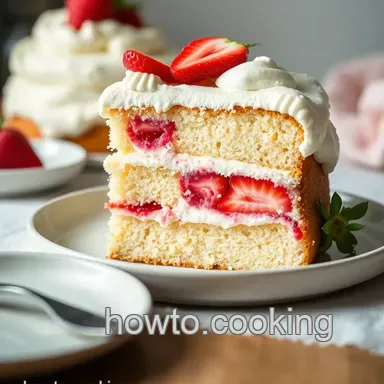 Strawberry Shortcake Cake Recipe: Summer in Every Slice! Recipe Card