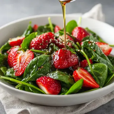 Strawberry Spinach Salad in 20 Minutes Recipe Card