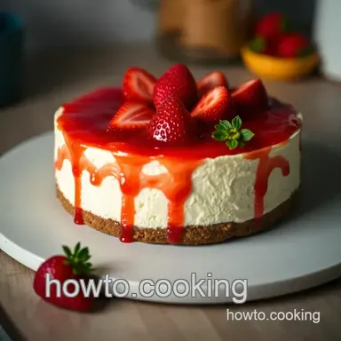 Strawberry Cheesecake Topping: A Right Proper Summer Treat Recipe Card