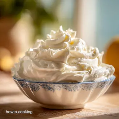 Cool Whip Frosting for Cakes in 10 Minutes with Silky Texture Recipe Card