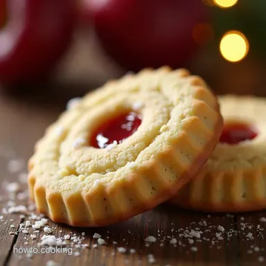 Rich Buttery Sugar Plum Shortbread Cookies Recipe Recipe Card