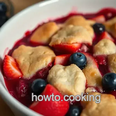 Easy Berry Cobbler Recipe: A Taste of British Summer!
