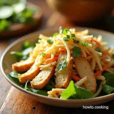 Sunny Chicken Coleslaw Salad Lighter Than You Think Recipe Card
