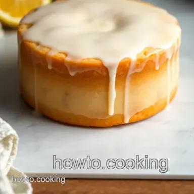 Sunshine Lemon Cake (That Actually Tastes Like Lemon!) presentation