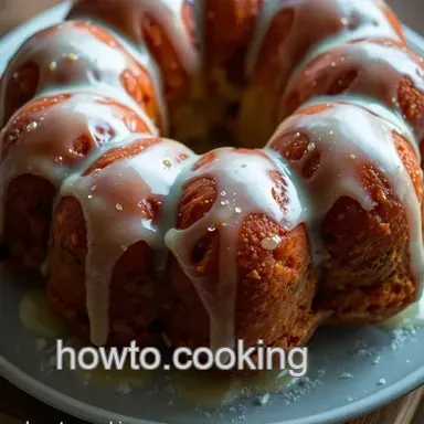 Sweet and Sticky Monkey Bread: The Best Monkey Bread Recipe Recipe Card