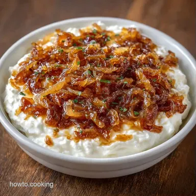 Sweet Onion Cheese Dip: Party-Ready Recipe Card