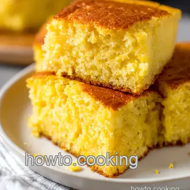 Sweet Skillet Cornbread Recipe: Southern Comfort Made Easy Recipe Card