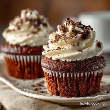 The GOAT Chocolate Cupcakes with Tangy Sour Cream Frosting Recipe Card